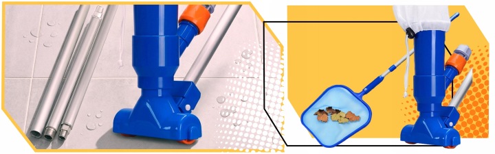ZESTAW BASENOWY ODKURZACZ DO CZYSZCZENIA DNA BASENU OCZKA SIATKA + KIJ 4w1 Kod producenta ZESTAW BASENOWY ODKURZACZ SIATKA + KIJ 4w1